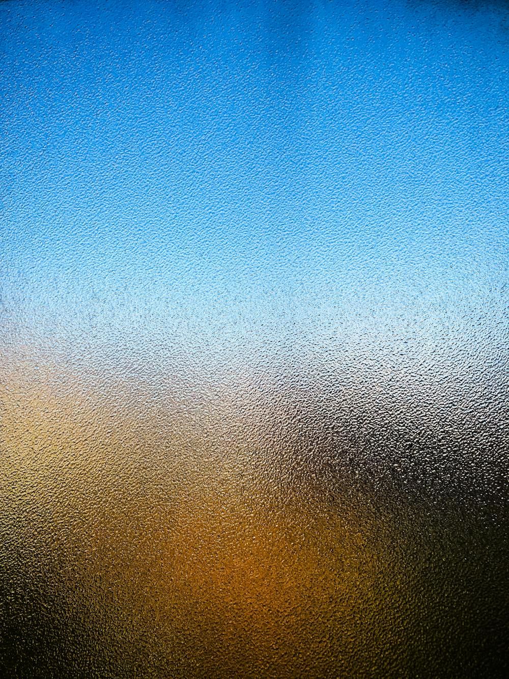 Satinierte Glasfläche