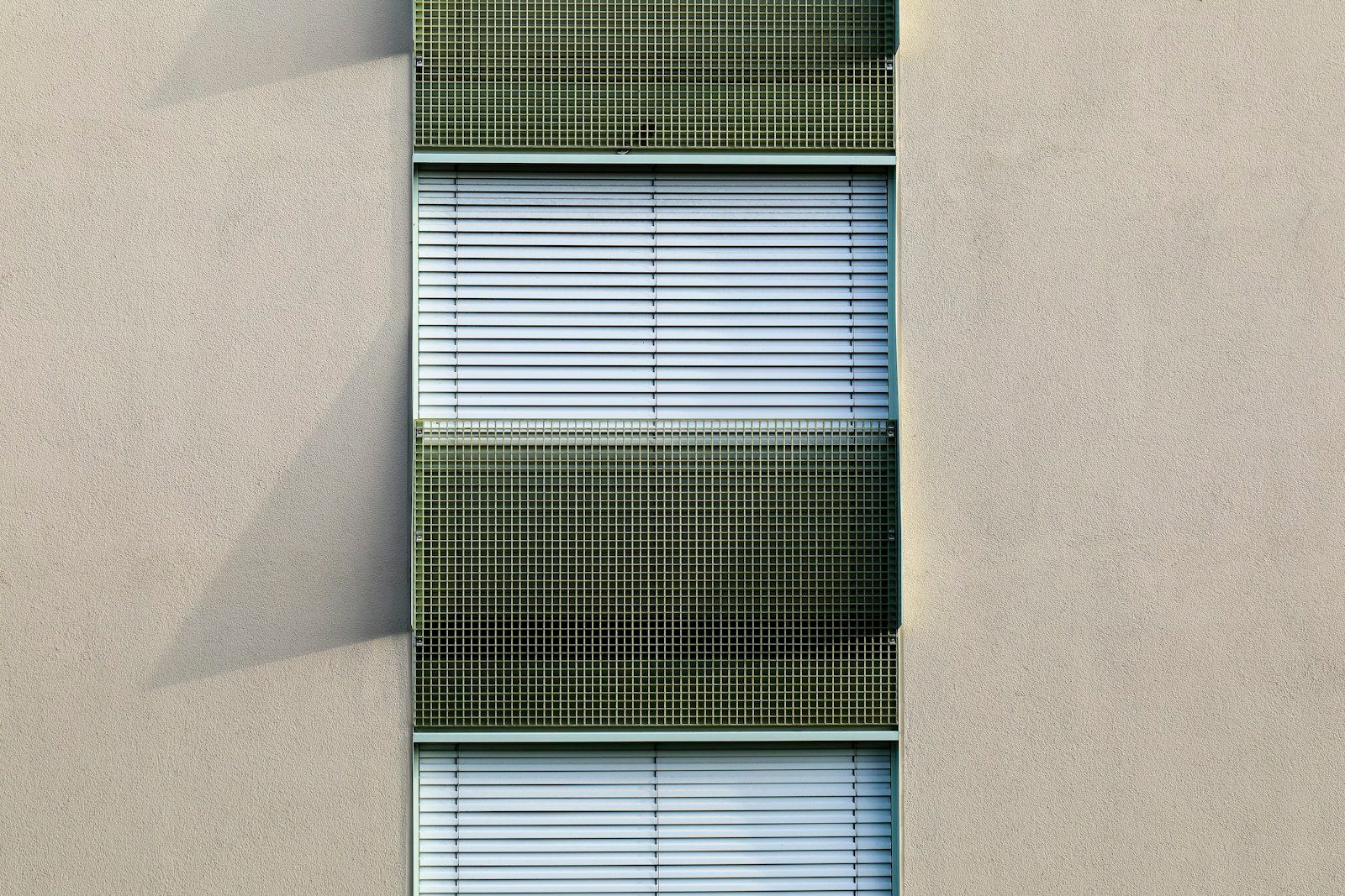 Fassade mit Raffstores
